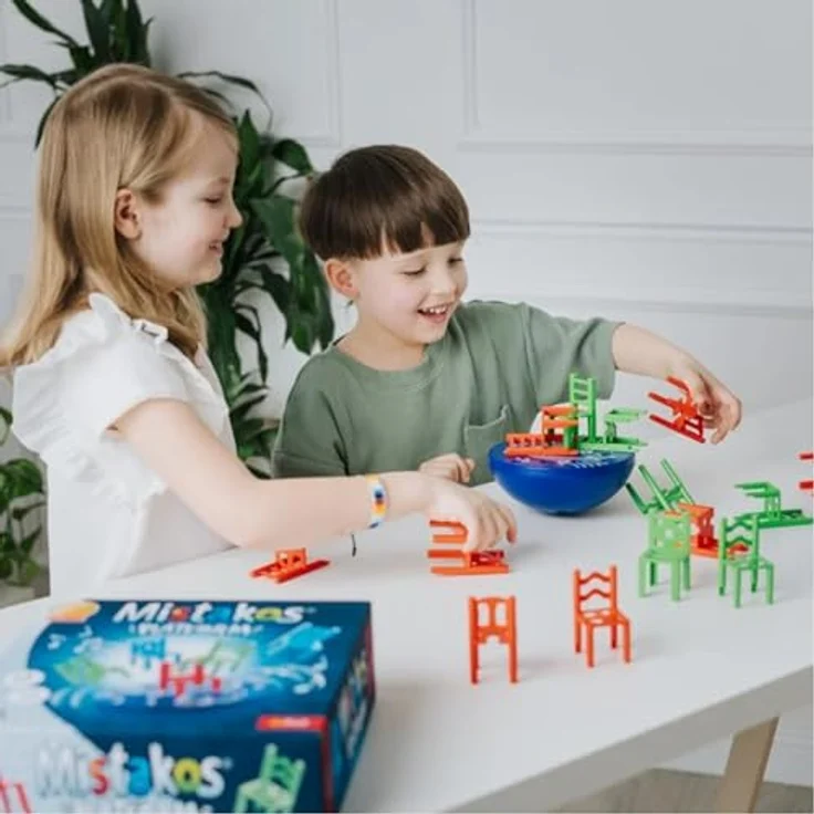 TREFL Mistakos Platform 02514, Arcade-Spiel mit elektronischer Plattform und 24 bunten Stühlen – Bild 7