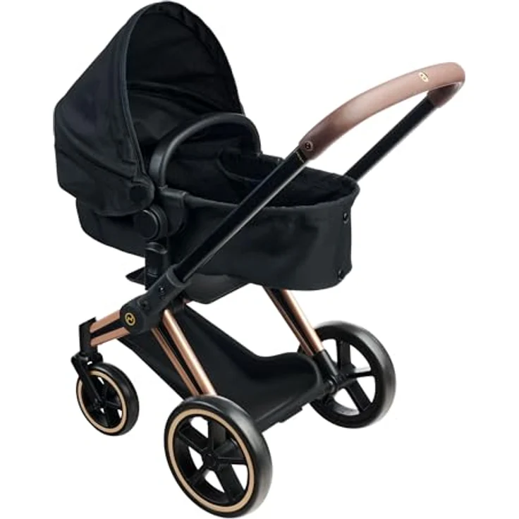 Corolle® Kombi-Puppenwagen Mon Premier Poupon, 3-in-1 Buggy und Tragebett für Puppen von 36-42cm, faltbar mit Verdeck, Cybex Design – Bild 4