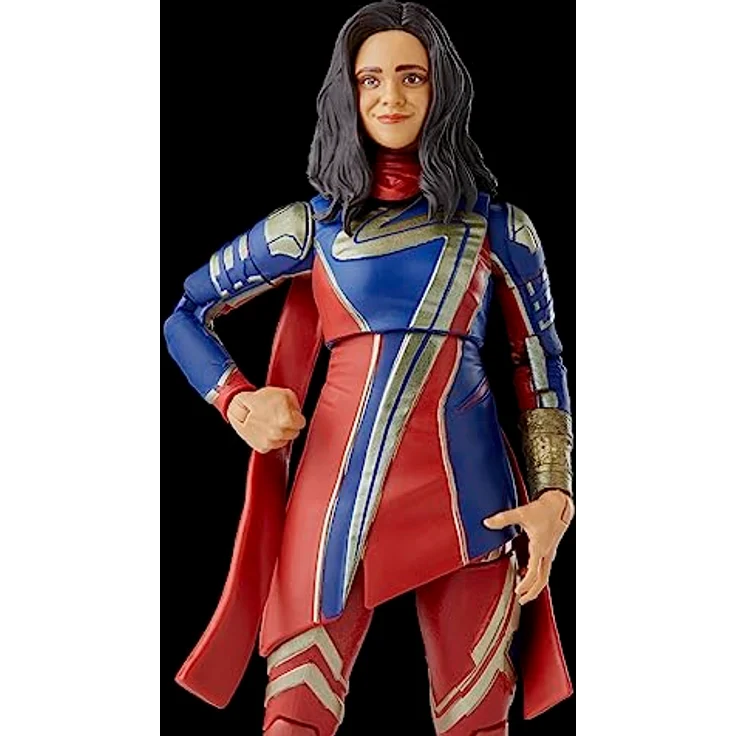 Marvel Legends Series Ms. Marvel, 15 cm große Action-Figur mit 4 Accessoires und "Build-A-Figure" Element, inspiriert von Marvel Studios' The Marvels – Bild 4