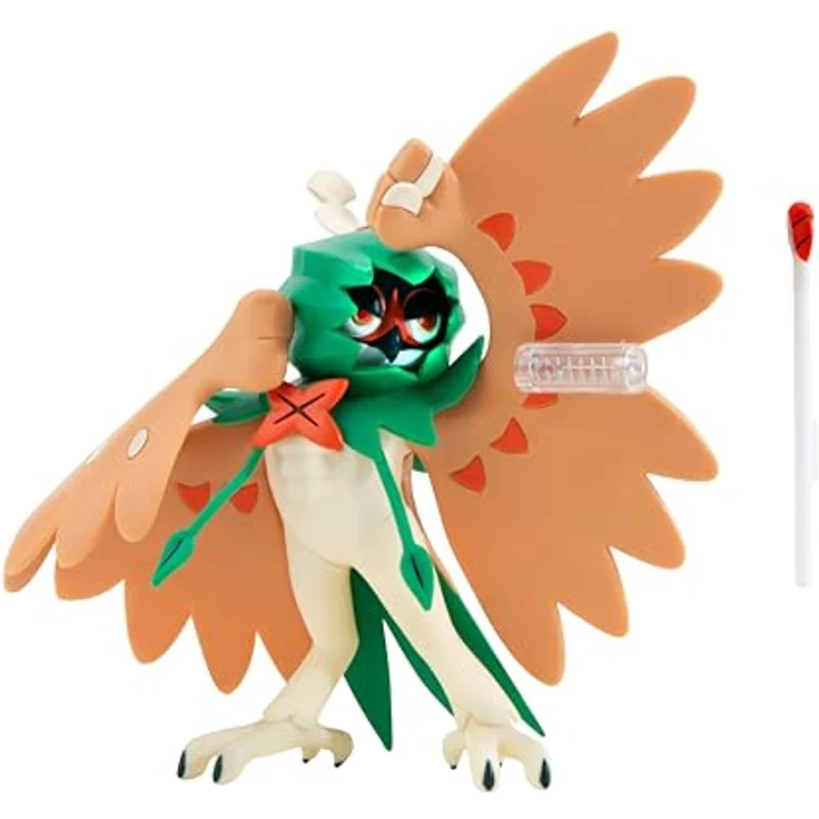 Pokémon PKW3038 - Battle Feature Figure - Silvarro, 11,5 cm bewegliche Sammelfigur mit dynamischen Charakterkampf-Funktionen – Bild 2
