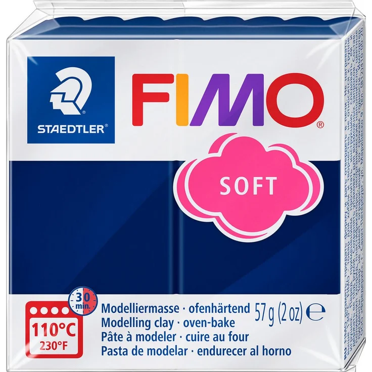 FIMO Modelliermasse soft Basisfarben, 57 g - Kreative Modelliermasse für einzigartige Kunstwerke – Bild 1