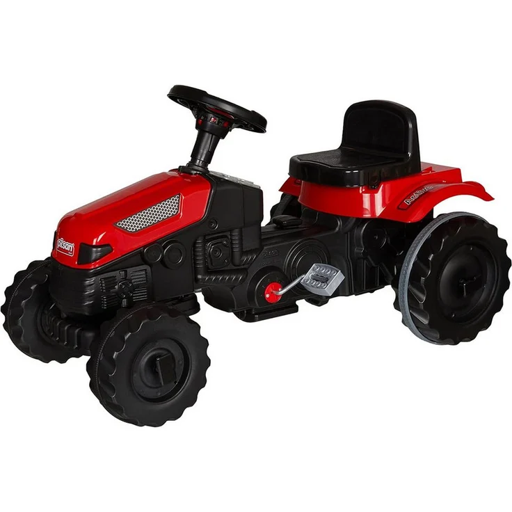 Lemodo Trettraktor Kinder Traktor mit Kettenantrieb, Kinderfahrzeug ab 3 Jahre, Grün / Schwarz - Preisvergleich – Bild 1