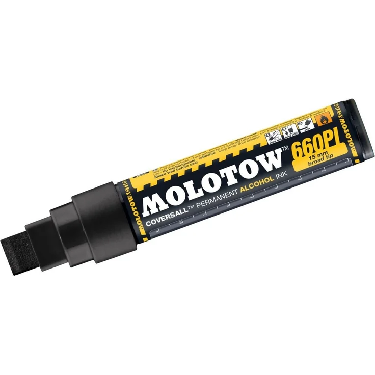 MOLOTOW Permanentmarker Masterpiece Coversall nachfüllbar 660 PI 15mm signalsc – Bild 1