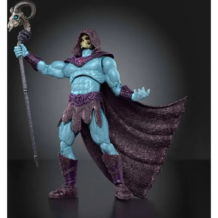 Masters of the Universe Chronicles Skeletor, detailgetreue Actionfigur im Maßstab 1:12, mehrfarbig, Kunststoff und Metall, für Sammler und Fans ab 6 Jahren – Bild 6