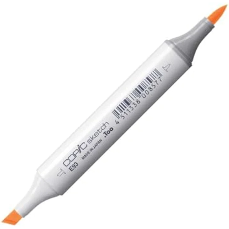 Copic COPIC Sketch Marker Typ E - 93, Tea Rose, professioneller Pinselmarker mit Super-Brush- und Medium-Broad-Spitze, schnelltrocknend und wischfest – Bild 1