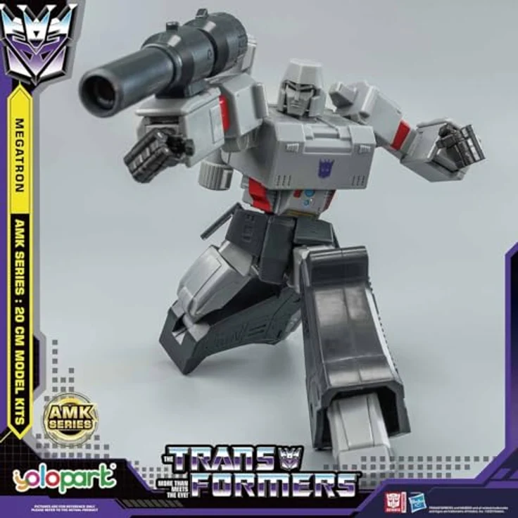 YOLOPARK Megatron AMK Series Model Kit, 20.3 cm Transformers Bauset, Sammelfigur, Generation One – Bild 3