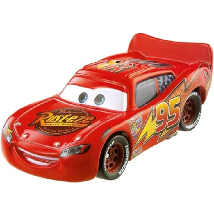 Mattel Auswahl Fahrzeuge Racing Style | Disney Cars | Die Cast 1:55 Auto, Typ:Lightning McQueen – Bild 5