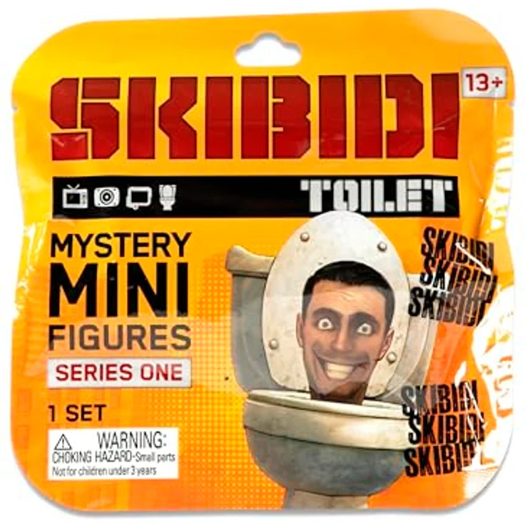 SKIBIDI TOILET 6 cm Mini Figures | Sammelfiguren Mystery Figur - animierte YouTube-Serie – Bild 4