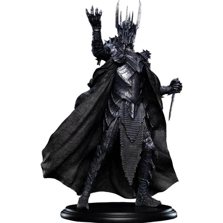 Weta Workshop Herr der Ringe Mini Statue Sauron, detailreiche Sammelfigur aus hochwertigem Resin – Bild 1