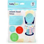 BabyJem 1113601 Einweg WC Sitzbezüge 10 Stück, weiß, 1 stück