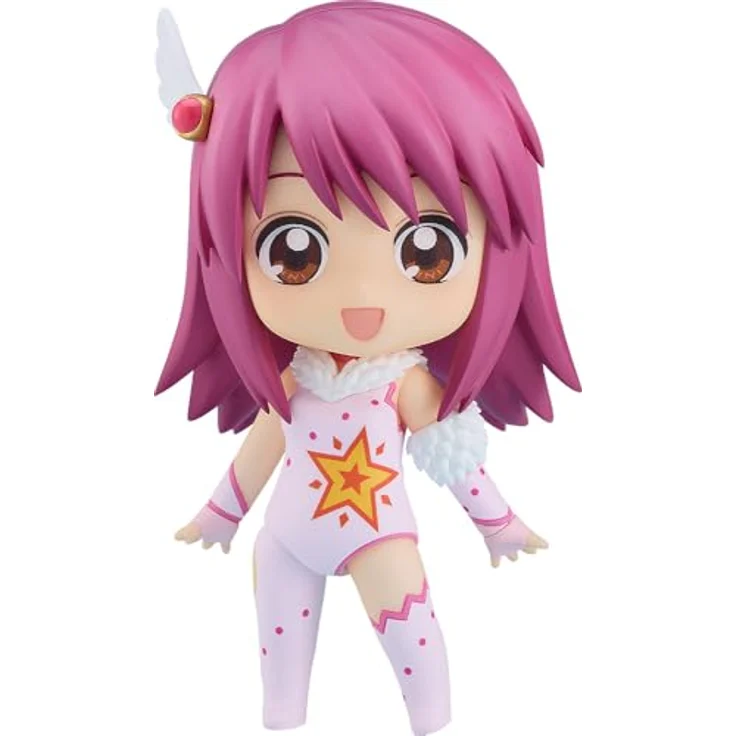 Good Smile Company Nendoroid Actionfigur Sora Naegino, 10 cm, aus der Serie "Kaleido Star" mit 3 Gesichtsplatten und optionalen Teilen – Bild 1