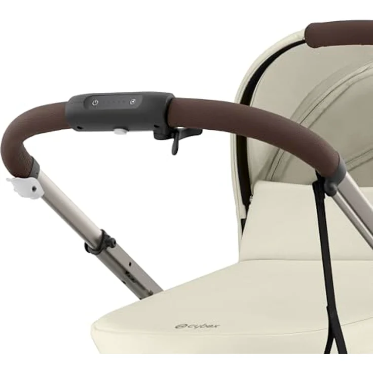 Cybex eGazelle S, Kinderwagen mit elektrischem Antrieb und Wiegefunktion, großer Einkaufskorb, Multi-Terrain-Support – Bild 5