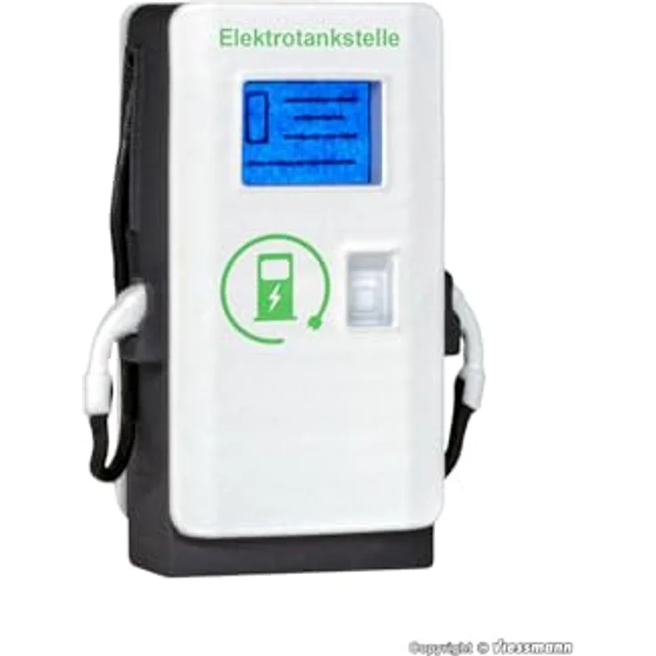 Viessmann 1365 H0 E-Ladesäule mit LED-Beleuchtung, Modellbau Zubehör, 1 Stück – Bild 1