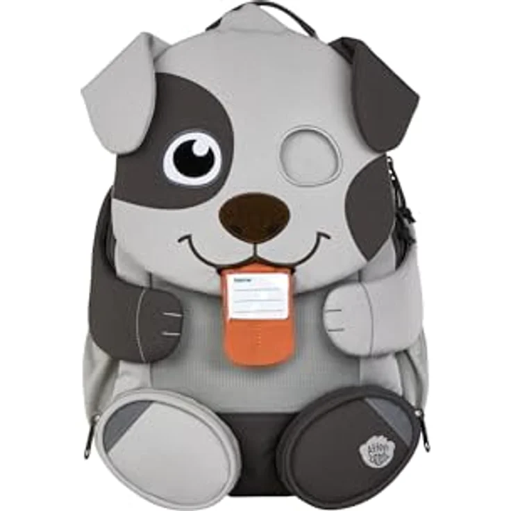 Affenzahn Großer Freund Kindergartenrucksack 8L, höhenverstellbar, mit Reflektoren und Klett-Pfoten для 3-5 Jährige – Bild 5