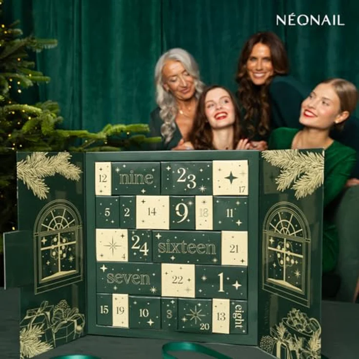 Neonail Adventskalender Beauty Feels Like Home 2025, 24-tlg. mit 9 limitierten UV-Nagellacken und 7 Pflegeprodukten für elegante Nägel – Bild 8