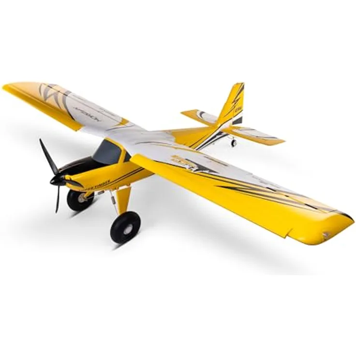 E-Flite Super Timber 1.7m BNF Basic, ferngesteuertes Flugmodell mit AS3X und Safe Select, kompatibel mit 4S-6S Akkus, inkl. Spektrum AR637TA Empfänger