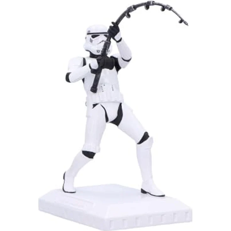 Nemesis Now Original Stormtrooper Figur What a Catch, handbemalte Sammelfigur aus Resin, 16 cm – Bild 2