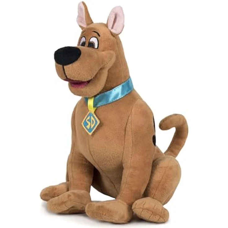 Play by Play Scooby DOO Plüsch 30 cm / 11'80'' Superweiche Qualität (Mod. 760018963), Scooby DOO mit Offenem Mund, One Size – Bild 2