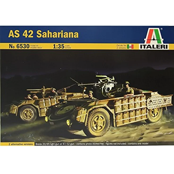Carson 510006530 AS 42 Sahariana, Modellfahrzeug im Maßstab 1:35, ca. 175 mm lang – Bild 3