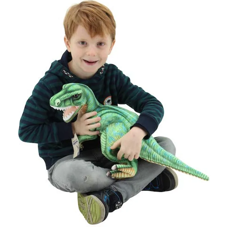 Sweety Toys 10813 Dinosaurier Plüsch Kuscheltier 57 cm grün Tyrannosaurus Rex