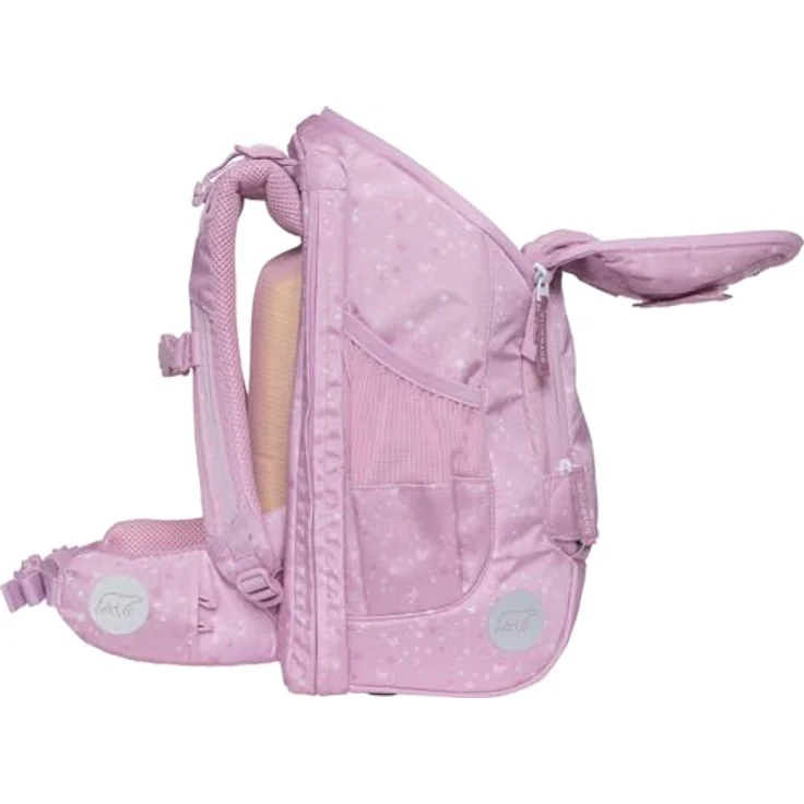Beckmann Active Air FLX - 6-TLG. Set Rosie, Schulranzen mit wendbarer Vordertasche und innovativem Rückensystem – Bild 6