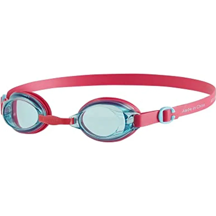 Speedo Unisex Kinder Child Jet Schwimmbrille, Ecstatic Rosa/Aquatic, Einheitsgröße