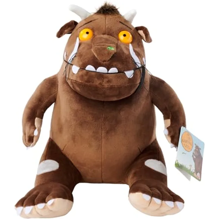 Simba Grüffelo Plüschtier 40 cm, kuschelweiches Stofftier für Babys ab 0 Monaten, detailgetreu aus dem Grüffelo Buch, perfekt zum Kuscheln für Jungen und Mädchen