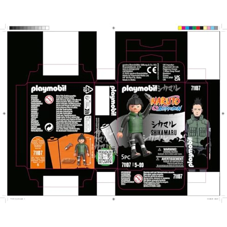 PLAYMOBIL Naruto Shippuden - Shikamaru Konstruktionsspielzeug – Bild 6