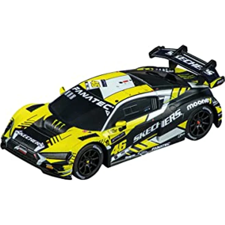 Carrera GO!!! Audi R8 LMS GT3 evo II Valentino Rossi No.46 I Rennbahnen und lizensierte Slotcars | bis zu 2 Spieler | Für Jungs und Mädchen ab 6 Jahren & Erwachsene – Bild 2