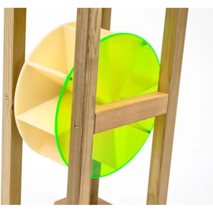 Classic World Sandtrichter aus Holz mit Mühle, umweltfreundliches Sandspielzeug für Kinder ab 3 Jahren, ungiftig und kreativitätsfördernd – Bild 4