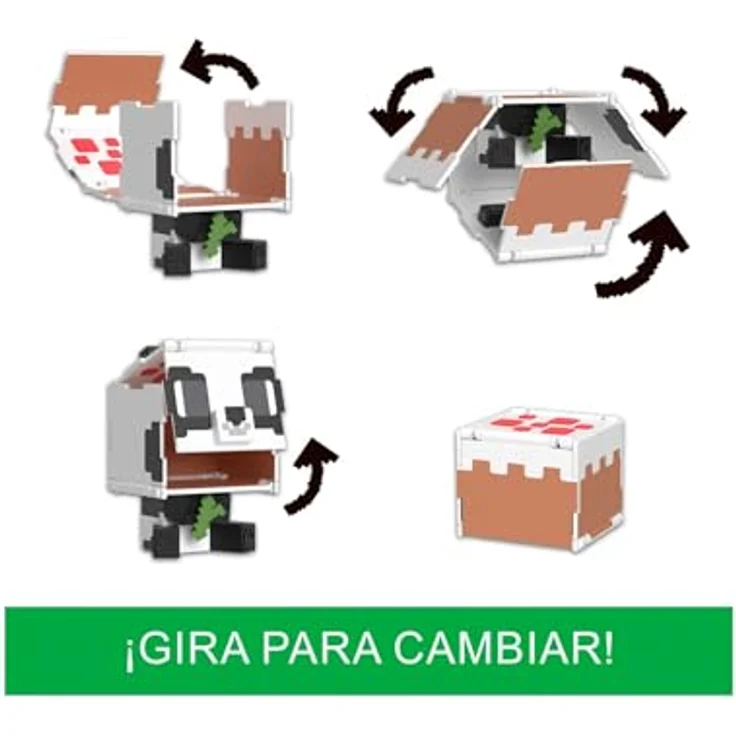 Minecraft Vanilla Flippin' Actionfigur, 9,5 cm, für Kinder ab 6 Jahren – Bild 4