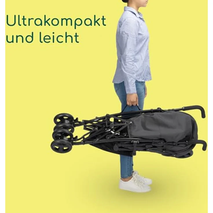 Bebeconfort Dusk Kinder-Buggy, leichter Reise-Buggy für 0-4 Jahre (0-22 kg), mit weichem Polster und verstellbarer Beinstütze – Bild 4