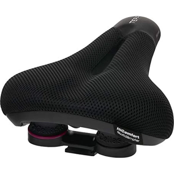 Terry Fisio ClimaVent Gel Woman Sattel mit Light FeC Stahl-Gestell und ClimaVent Obermaterial in der Farbe Schwarz, Sitzbreite: 9cm - 12cm, 423 003 75 – Bild 1