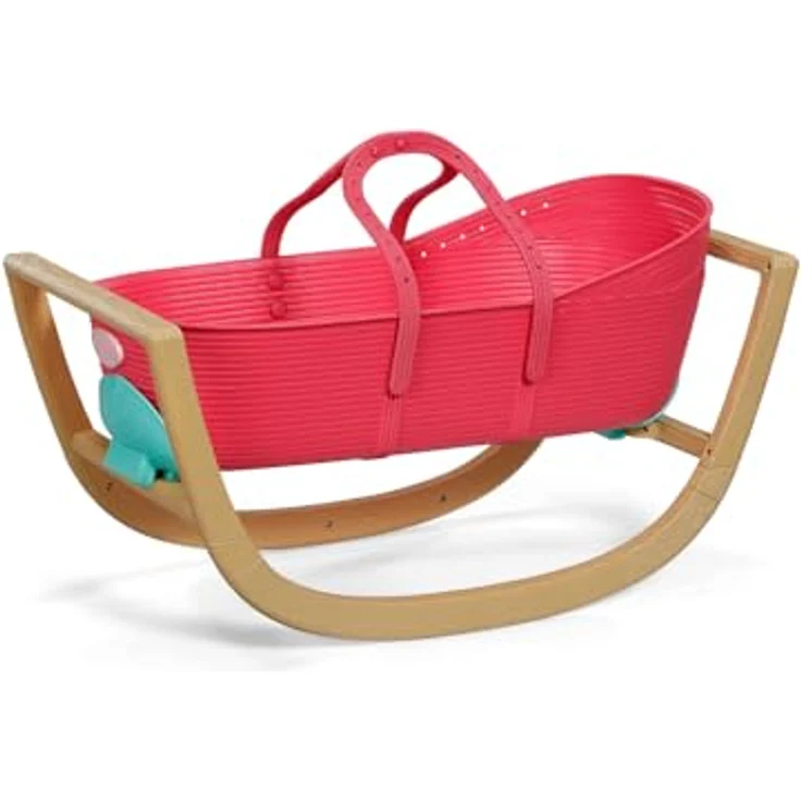 Baby Born Puppenwiege 3 in 1 Pinplay, Umbaubar als Tragekorb, Wiege oder Babybettchen mit bunten Pins und kuscheliger Bettwäsche – Bild 5