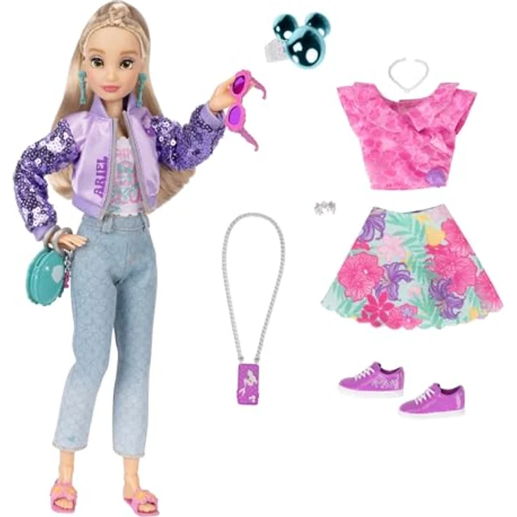 Jakks Pacific Disney ily 4EVER Arielle Puppe, ca. 29 cm, Ankleidepuppe – Bild 2