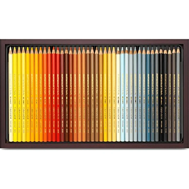 Caran d'Ache 3888.92 Supracolor 120 Aquarellstifte im Holzkoffer multi, hohe Pigmentierung und exzellente Lichtbeständigkeit – Bild 5