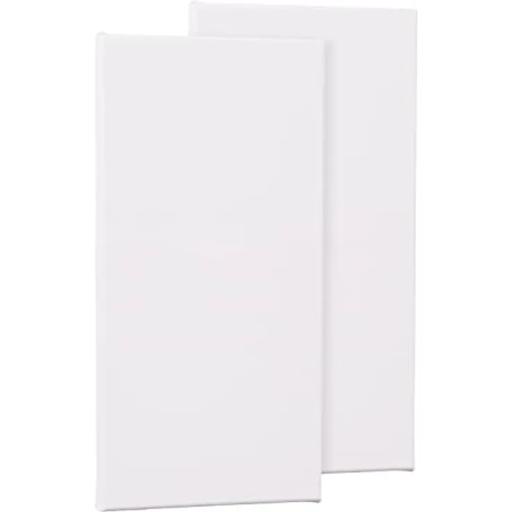 VBS Keilrahmen 60 cm x 30 cm 2er-Set Leinwand Rahmen Acrylmalerei Ölfarben Acrylgießen Maluntergrund