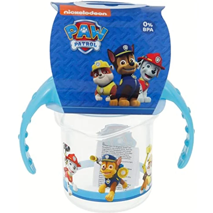 Stor Paw Patrol Trainingsbecher 230 ml mit Silikonmundstück, lizenziertes Originalprodukt, hochwertiges Material – Bild 1