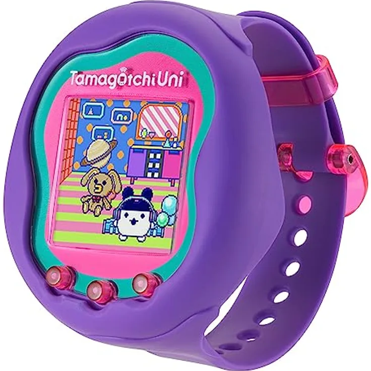 Bandai Tamagotchi Uni, Interaktives virtuelles Haustier mit multilingualer Unterstützung