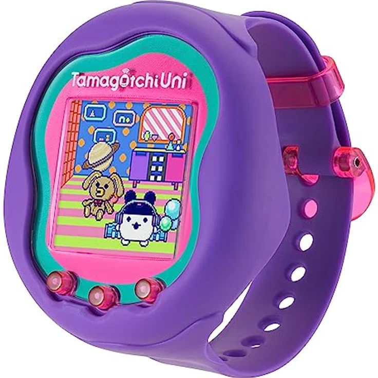 Bandai Tamagotchi Uni, Interaktives virtuelles Haustier mit multilingualer Unterstützung – Bild 1