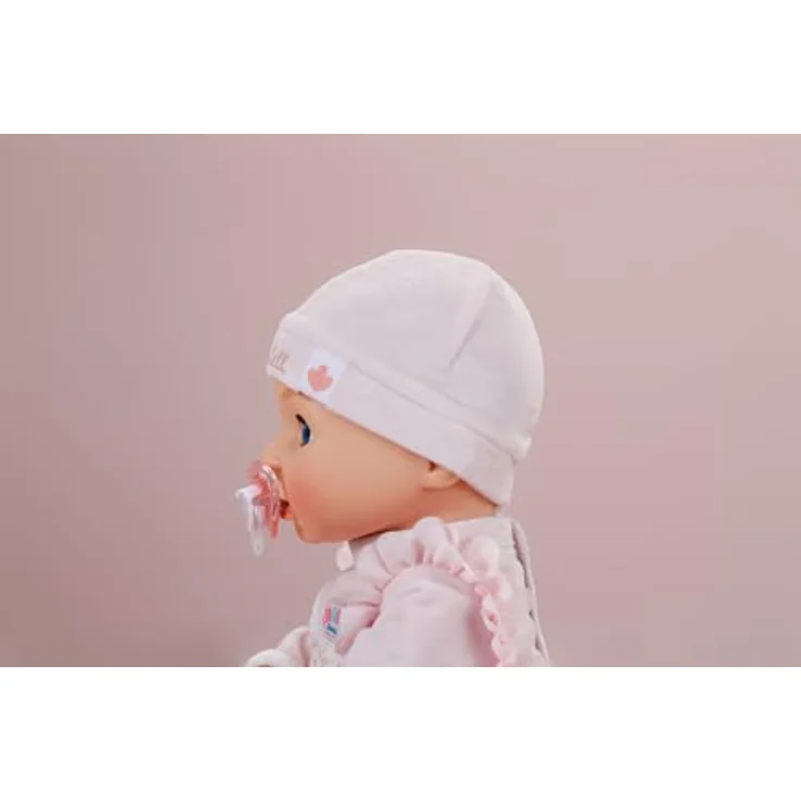 MGA Zapf Creation BABY born Annabell Puppe, 43 cm mit realistischen Babylauten und Bewegungen – Bild 4