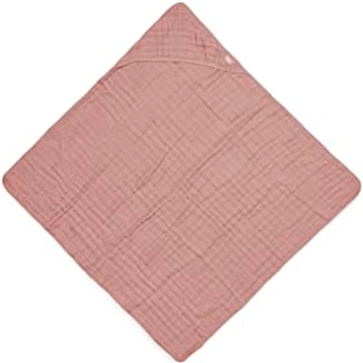 Jollein 530-836-66042 Hooded Towel Cotton Rosewood Pink (75 x 75 cm) – Bild 2