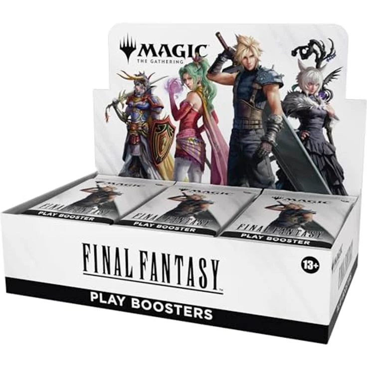 Wizards of the Coast Magic: The Gathering Final Fantasy Play-Booster Display, 30 Play-Booster Packs in Englisch, mit legendären Helden und Foilkarten – Bild 2
