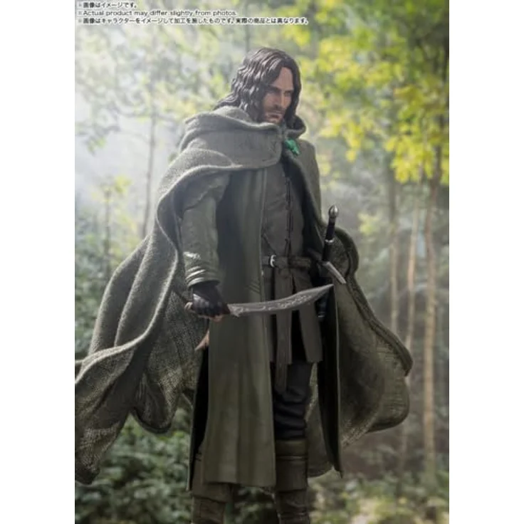 Bandai S.H. Figuarts Actionfigur Aragorn, 16 cm, beweglich, mit Zubehör – Bild 8