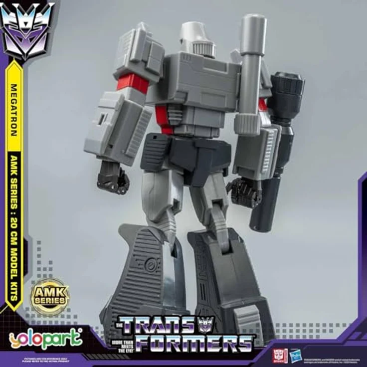 YOLOPARK Megatron AMK Series Model Kit, 20.3 cm Transformers Bauset, Sammelfigur, Generation One – Bild 5