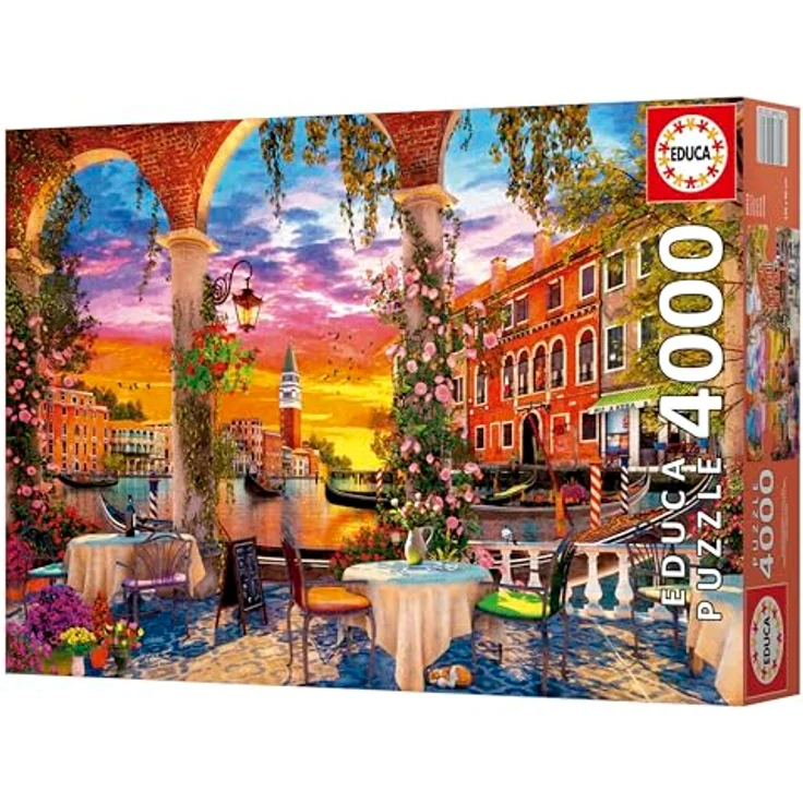Educa 4000 Teile Puzzle Venedig, inkl. Service für verlorene Teile, 136 x 96 cm, für Erwachsene ab 14 Jahren – Bild 3