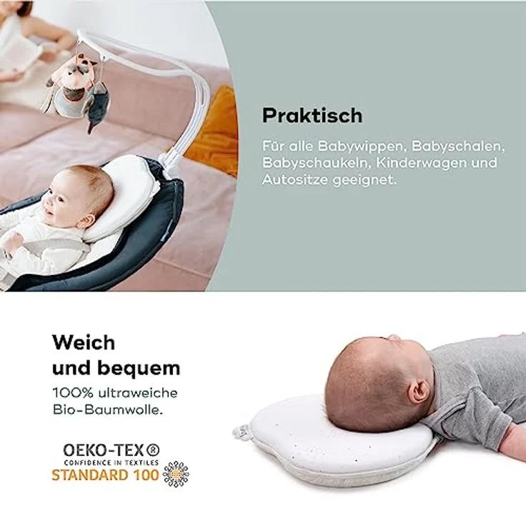 Babymoov Lovenest Orginal White, von einem französischen Kinderarzt entworfen & patentiert – Bild 5