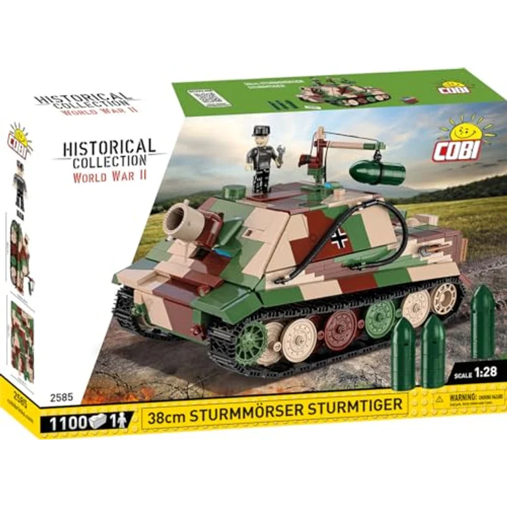 COBI 2585 Sturmmörser Tiger STURMTIGER, Klemmbausteine von COBI – Bild 2