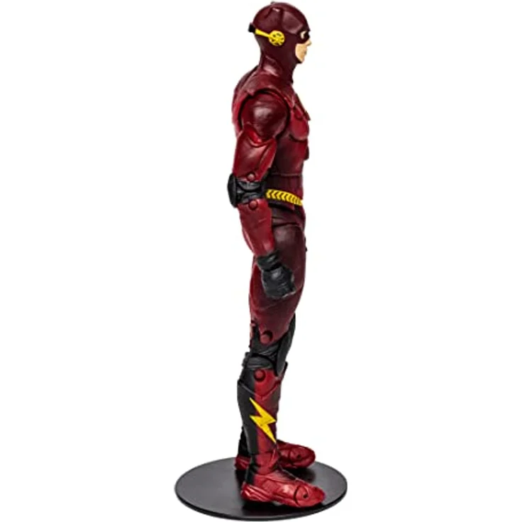 BANDAI McFarlane Actionfigur DC Film The Flash, Batman-Anzug, 18 cm mit 22 Artikulationspunkten und Zubehör, Mehrfarbig, TM15516 – Bild 4