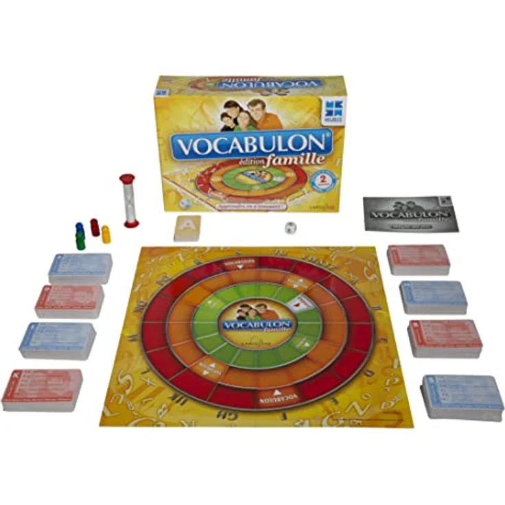Megableu Vokabular Familienausgabe – Vokabularspiel für Kinder ab 10 Jahren und Erwachsene – 5200 Wörter, 2 Schwierigkeitsstufen – für 2 bis 4 Spieler – auf Französisch – Bild 4